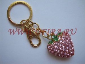 Подвеска для ключей и сумок Strawberry арт.20414