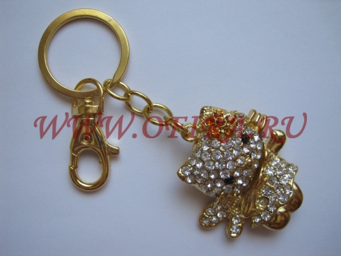 Подвеска для ключей и сумок Hello Kitty арт.20409 ― Ofira.Ru - Магазин модных вещей!