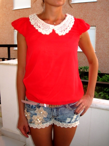 Женская блузка #0311 | ofira.ru